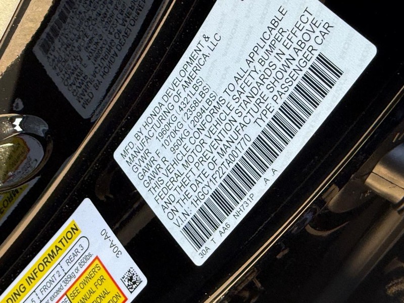 Honda Accord Sedan Vehicle Image 21