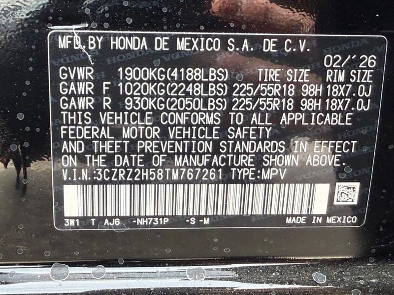 Honda HR-V Vehicle Image 18