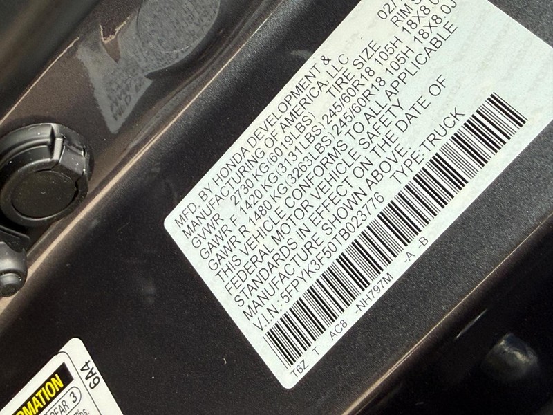 Honda Ridgeline Vehicle Image 22