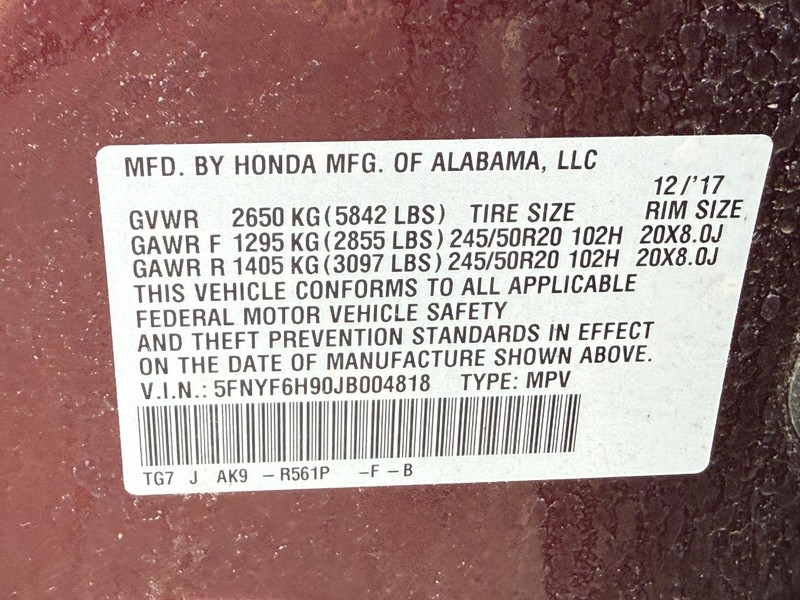 Honda Pilot Vehicle Image 29