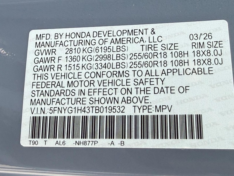 Honda Pilot Vehicle Image 19
