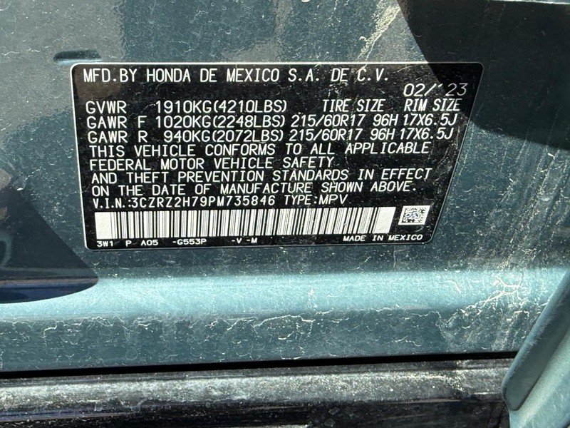 Honda HR-V Vehicle Image 20