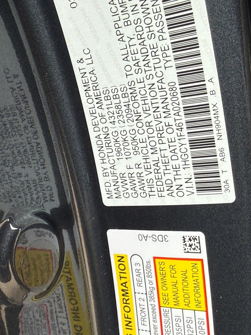 Honda Accord Sedan Vehicle Image 22