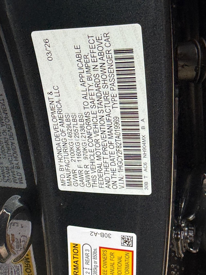 Honda Accord Hybrid Vehicle Image 22