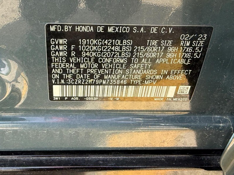 Honda HR-V Vehicle Full-screen Gallery Image 22