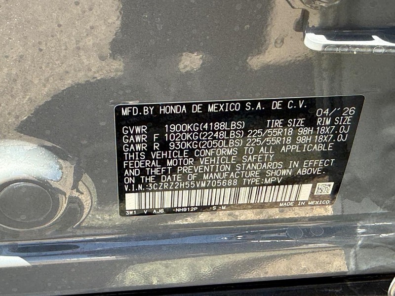 Honda HR-V Vehicle Image 21