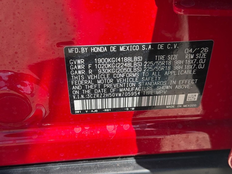 Honda HR-V Vehicle Image 20