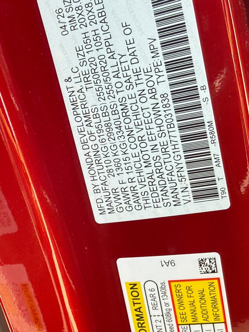 Honda Pilot Vehicle Image 22