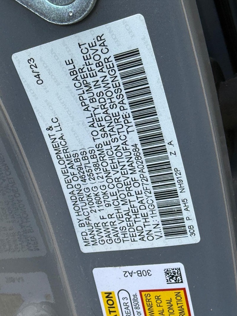 Honda Accord Hybrid Vehicle Image 22