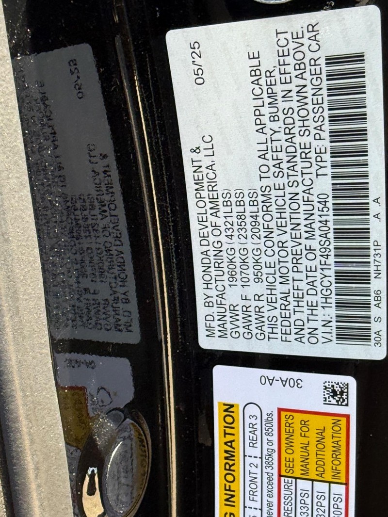 Honda Accord Sedan Vehicle Image 22