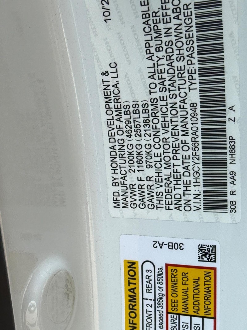 Honda Accord Hybrid Vehicle Image 22