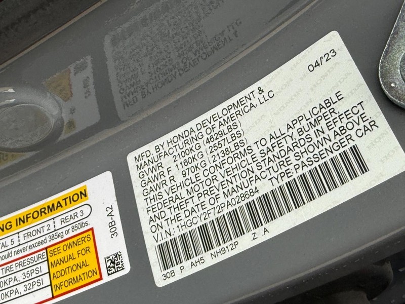 Honda Accord Hybrid Vehicle Image 22