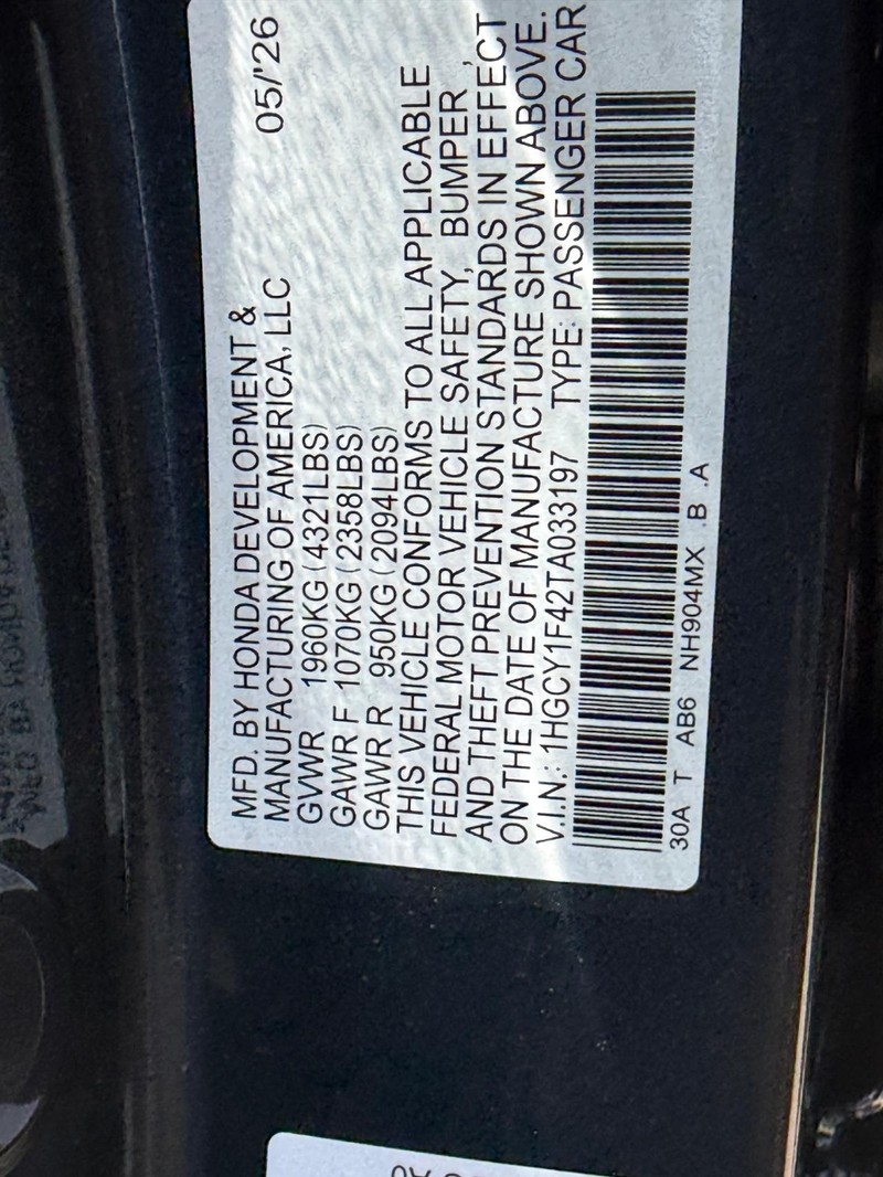 Honda Accord Sedan Vehicle Image 22