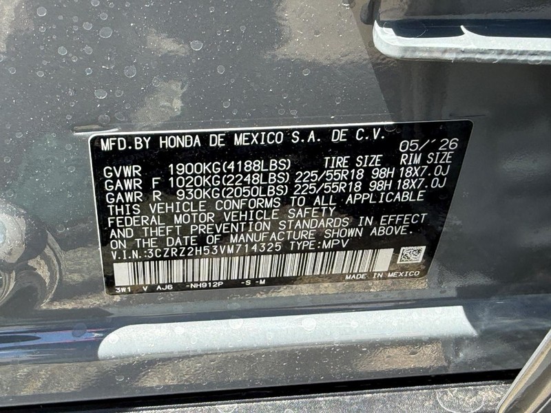 Honda HR-V Vehicle Image 22