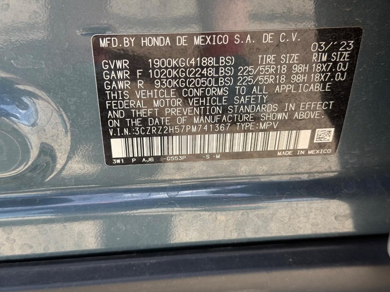 Honda HR-V Vehicle Image 22