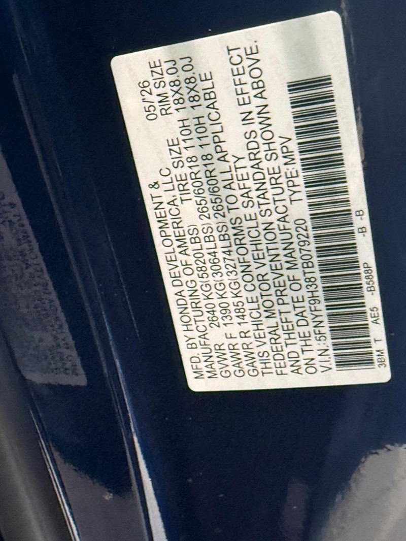 Honda Passport Vehicle Image 20