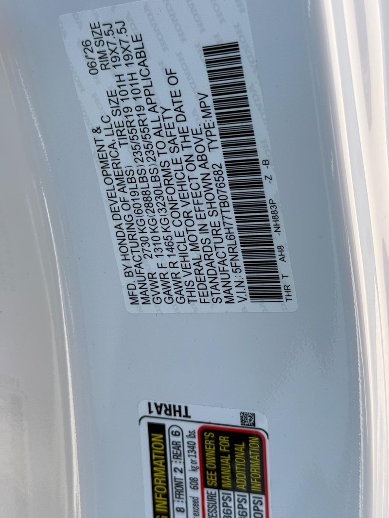 Honda Odyssey Vehicle Image 23