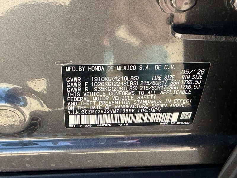 Honda HR-V Vehicle Image 21