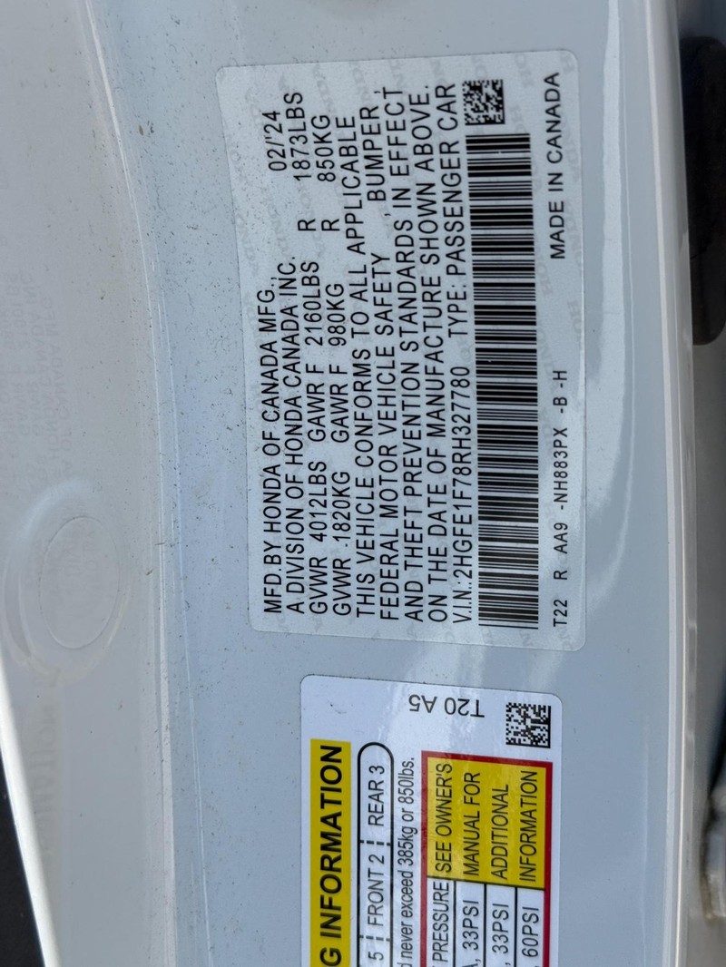 Honda Civic Sedan Vehicle Image 22