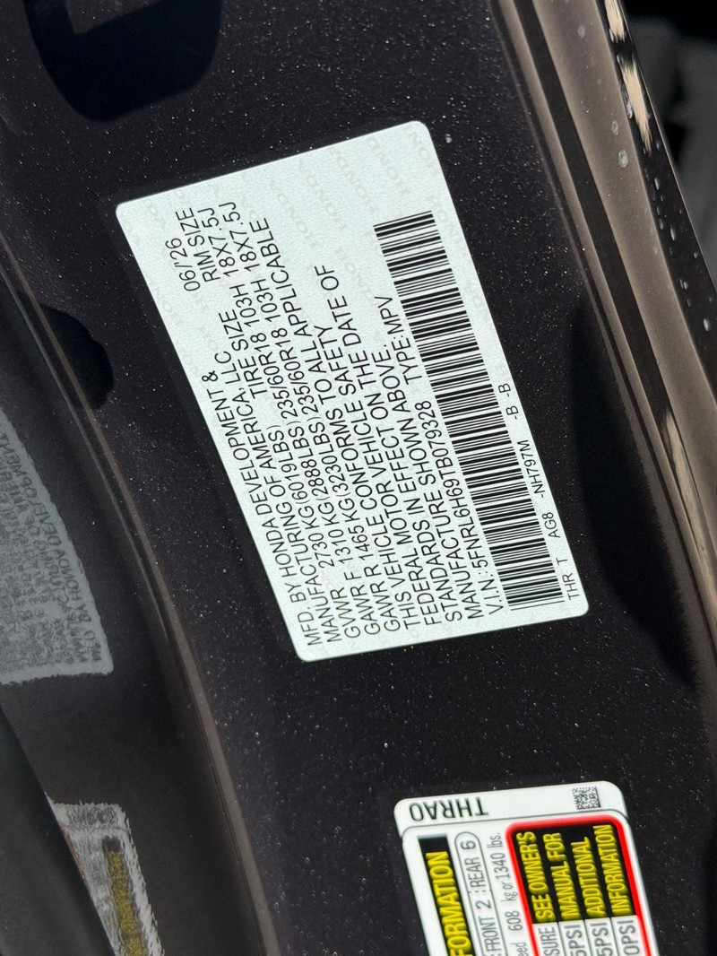 Honda Odyssey Vehicle Image 23