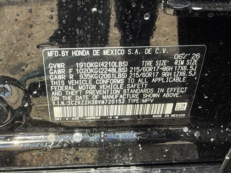 Honda HR-V Vehicle Image 22