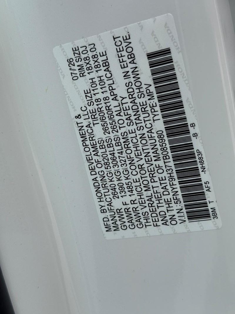 Honda Passport Vehicle Image 21
