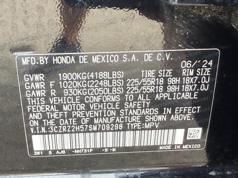 Honda HR-V Vehicle Full-screen Gallery Image 25