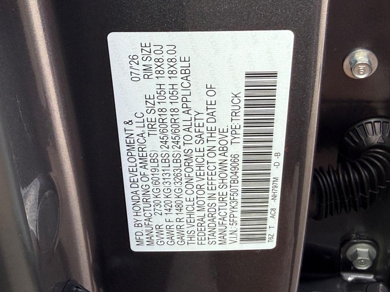 Honda Ridgeline Vehicle Image 17