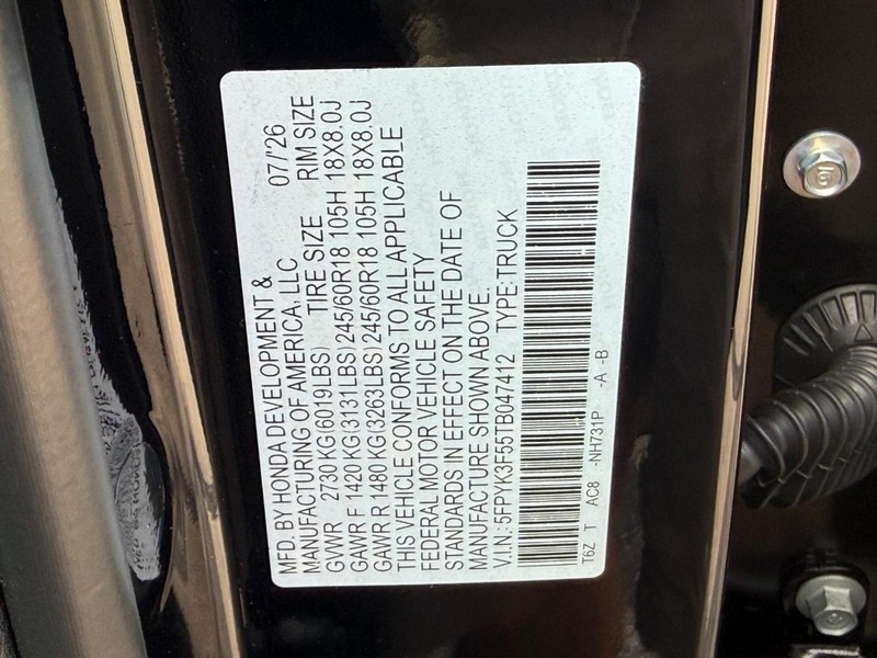 Honda Ridgeline Vehicle Image 17