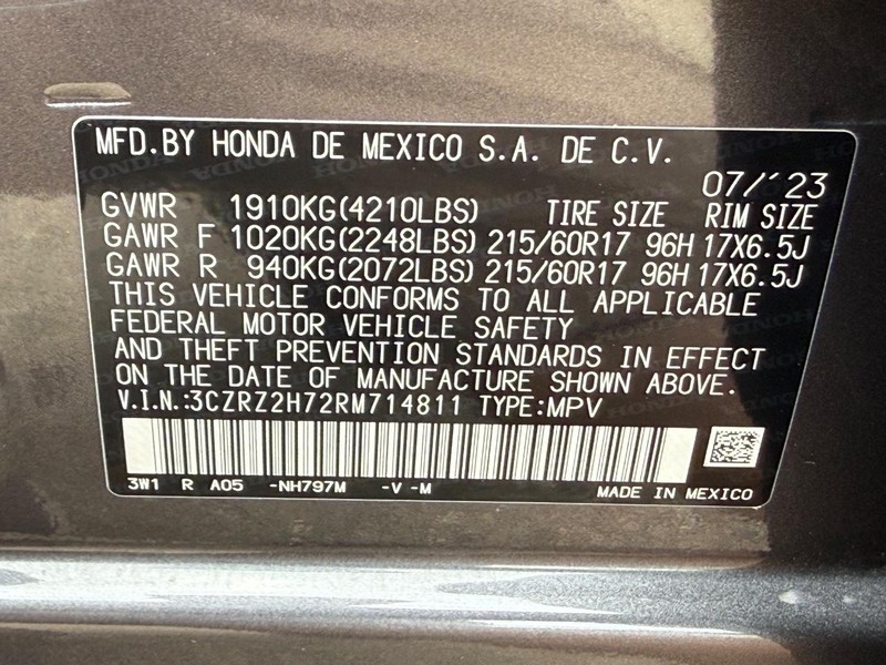 Honda HR-V Vehicle Full-screen Gallery Image 22