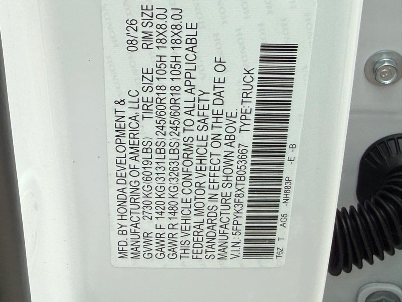 Honda Ridgeline Vehicle Image 17