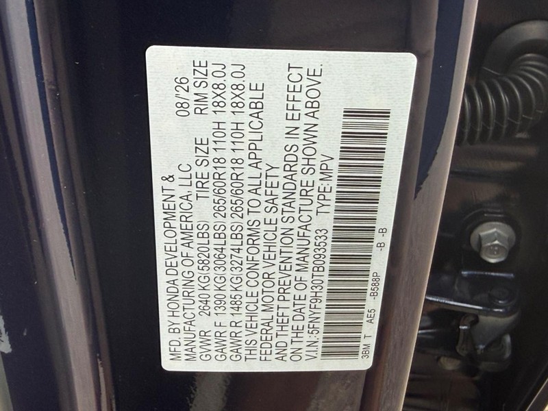 Honda Passport Vehicle Image 18