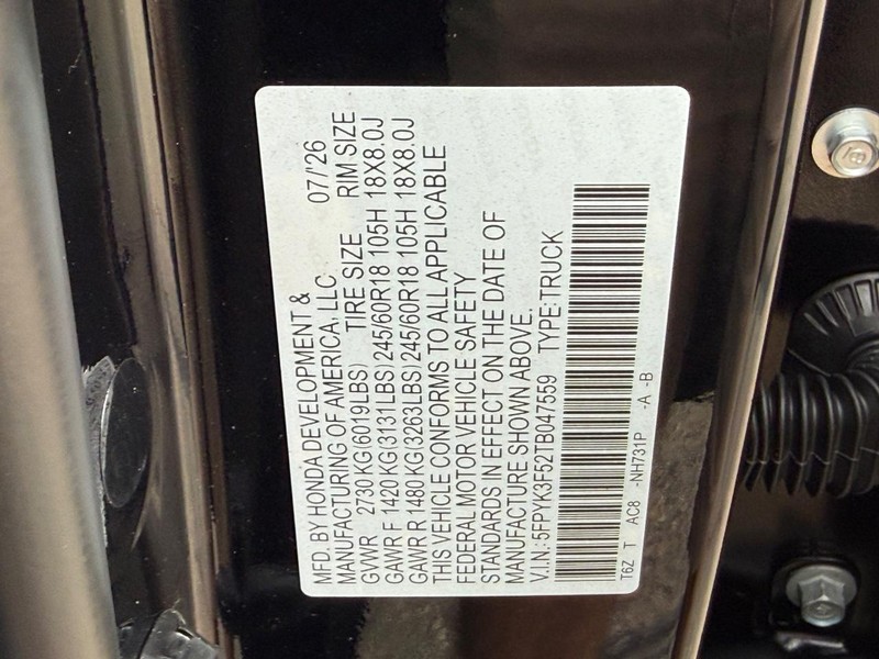 Honda Ridgeline Vehicle Image 18