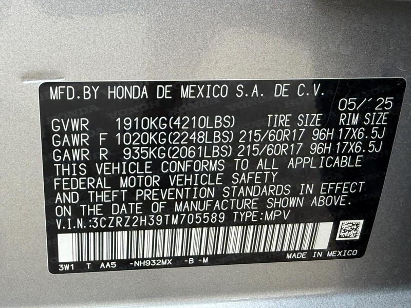 Honda HR-V Vehicle Image 25