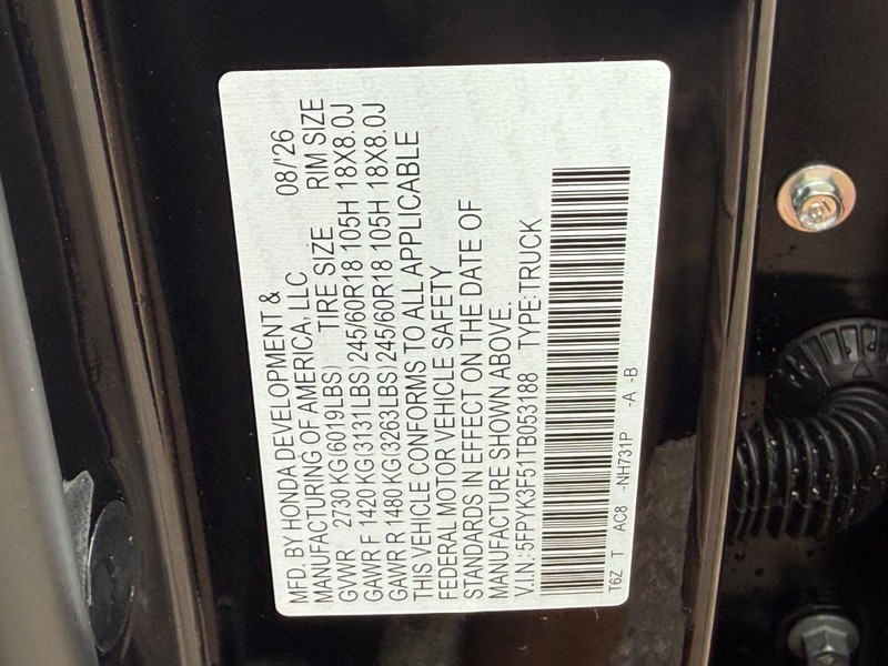 Honda Ridgeline Vehicle Image 19