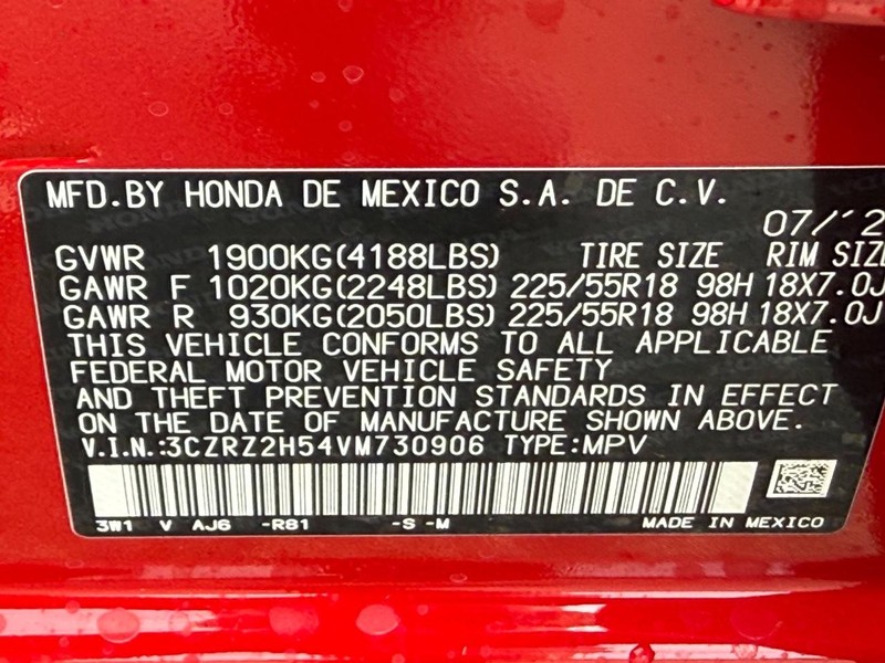 Honda HR-V Vehicle Image 17