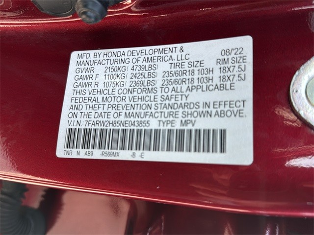 Honda CR-V Vehicle Full-screen Gallery Image 20