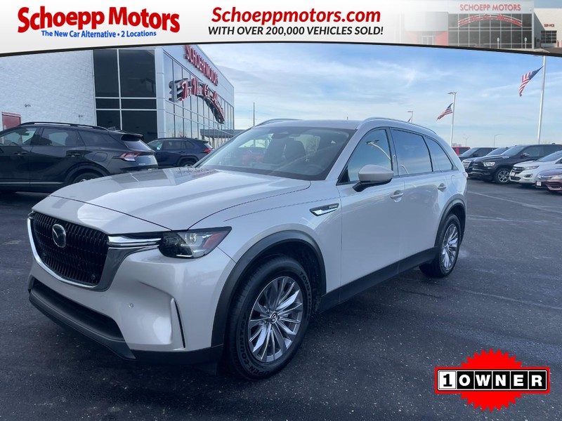 Gray (Platinum Quartz) 2025 Mazda CX-90 3.3 Turbo Preferred AWD SUV / Crossover All-Wheel Drive Automatic
