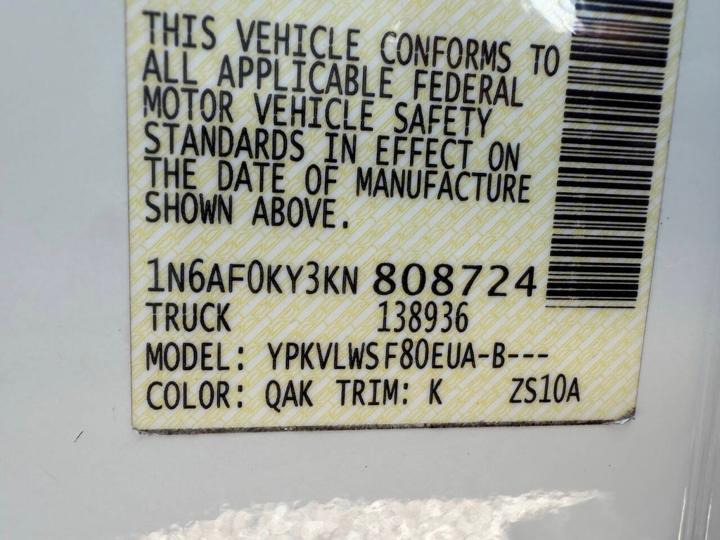 Nissan NV Cargo Vehicle Full-screen Gallery Image 26