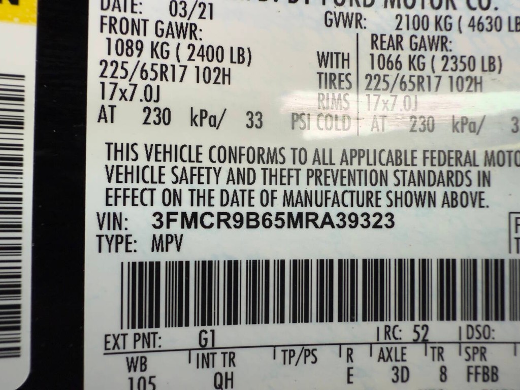 Ford Bronco Sport Vehicle Full-screen Gallery Image 34