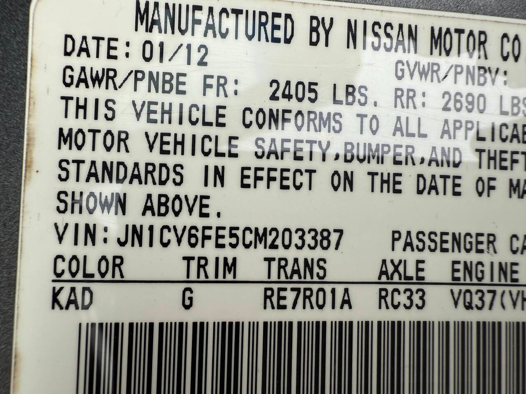 INFINITI G37 Convertible Vehicle Full-screen Gallery Image 34