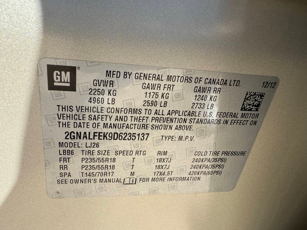 Chevrolet Equinox Vehicle Full-screen Gallery Image 33