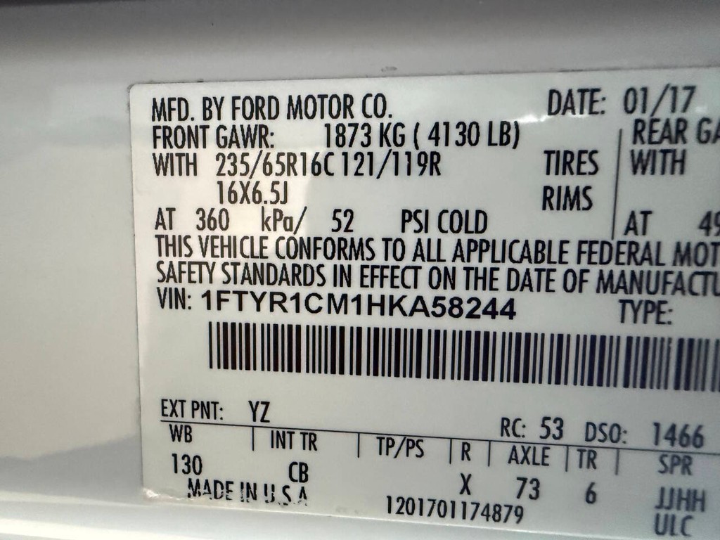 Ford Transit Van Vehicle Full-screen Gallery Image 26