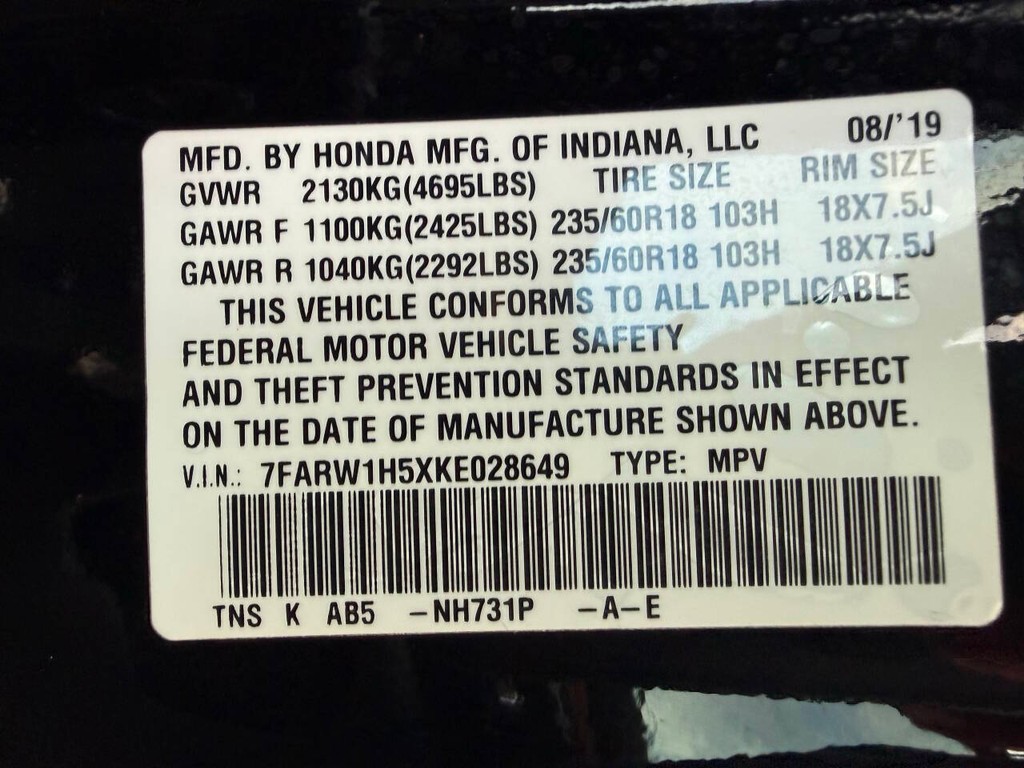 Honda CR-V Vehicle Full-screen Gallery Image 32