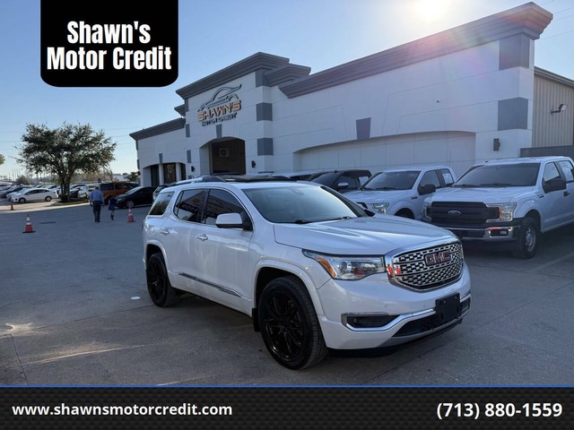 more details - gmc acadia
