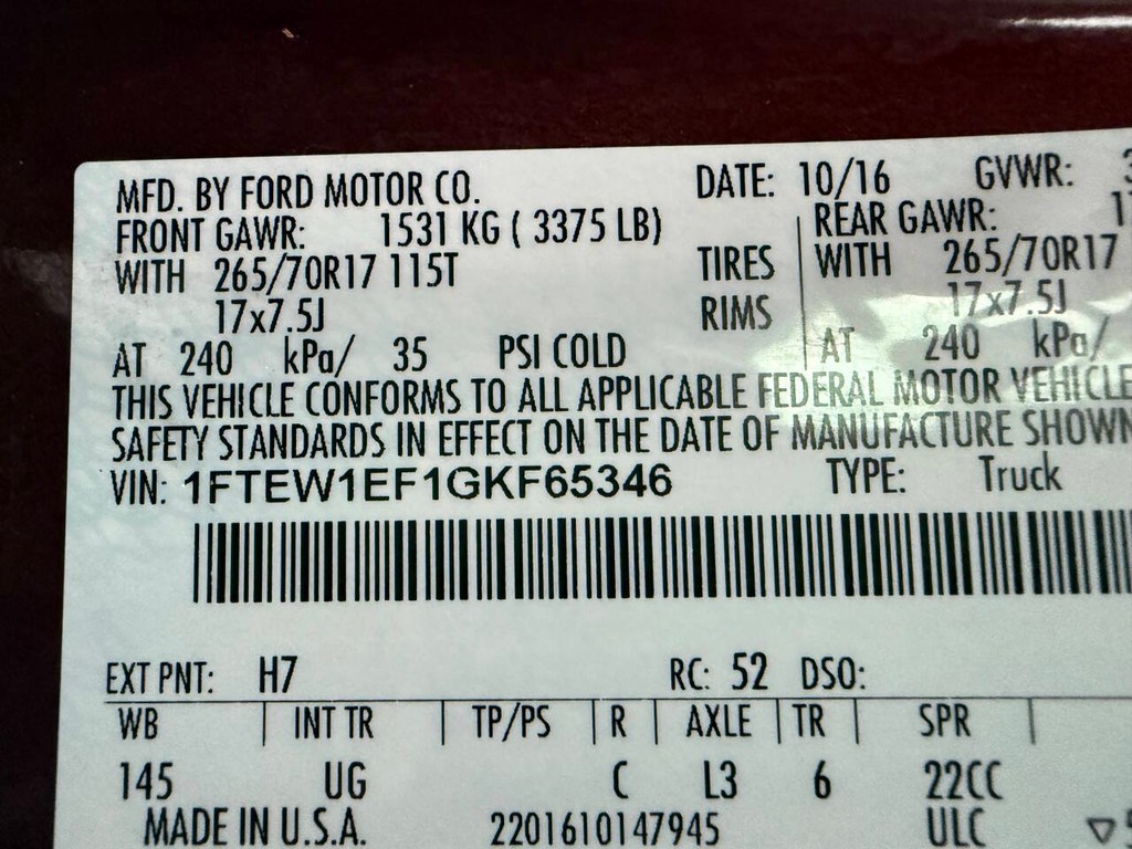 Ford F-150 Vehicle Full-screen Gallery Image 33