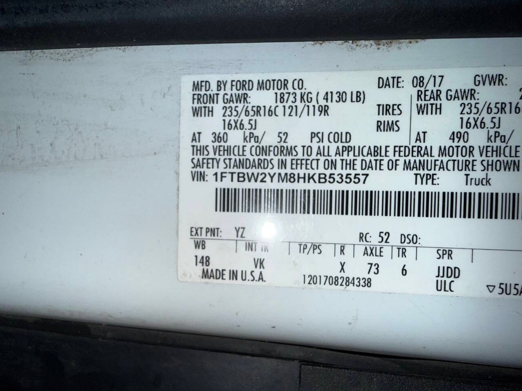 Ford Transit Van Vehicle Full-screen Gallery Image 27