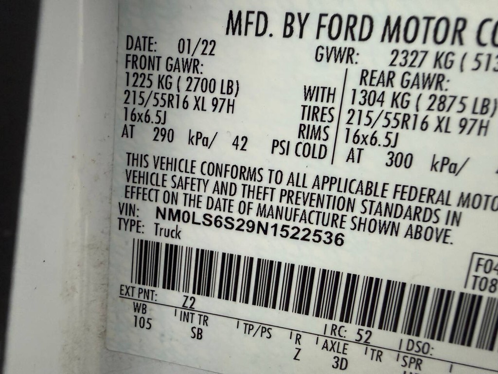 Ford Transit Connect Van Vehicle Full-screen Gallery Image 34