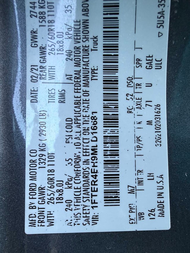 Ford Ranger Vehicle Full-screen Gallery Image 33