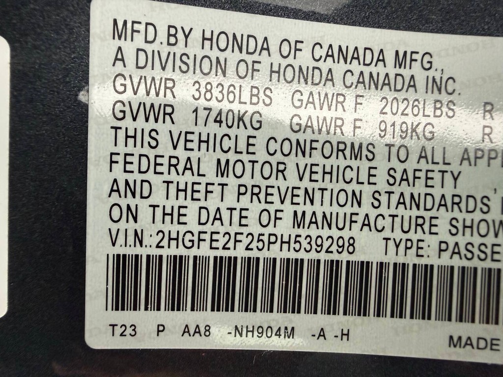 Honda Civic Sedan Vehicle Full-screen Gallery Image 33